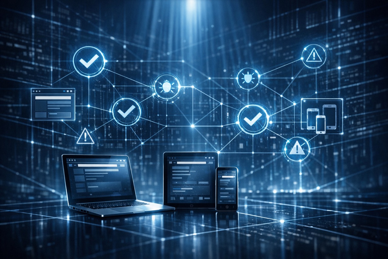 Голографическая матрица процессов проверки качества